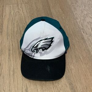 Philadelphia Eagles Kids Youth Tee Ball Cap - Green White Black